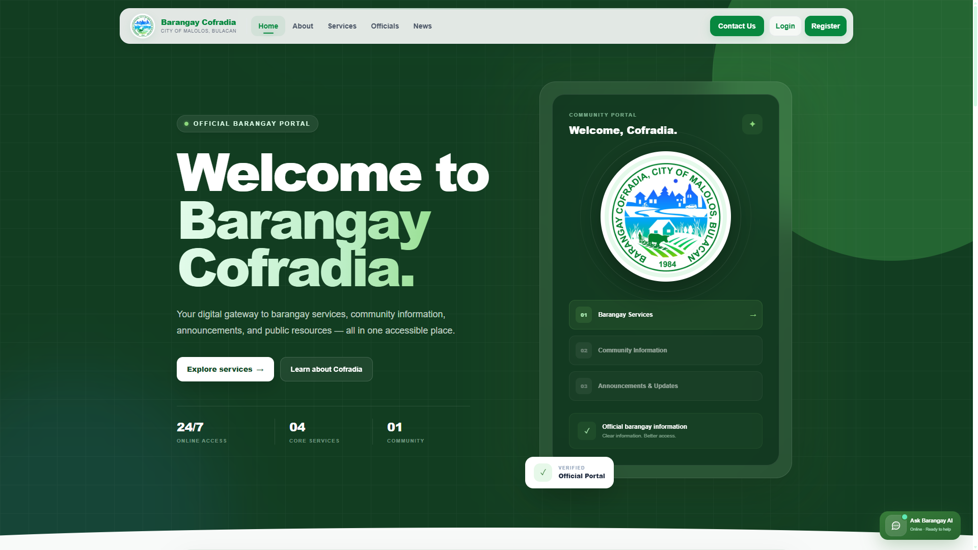 Barangay Cofradia project preview